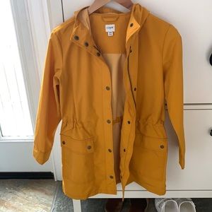 J. Crew Mid-Length Raincoat